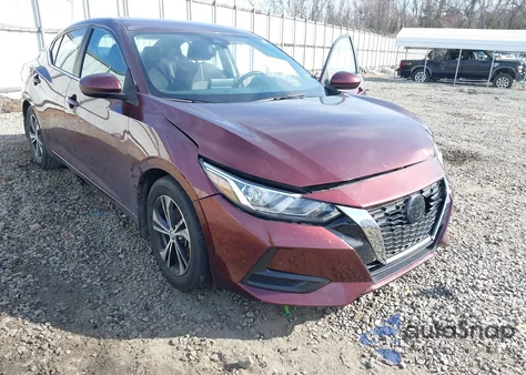 2021 Nissan Sentra Sv Xtronic Cvt из США, поврежденный, VIN 3N1AB8CV5MY326542